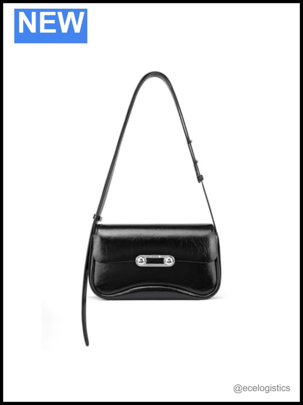 Genuine Leather Women's Shoulder Purse Structured Travel Bag